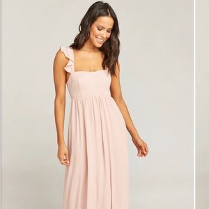 Show Me Your Mumu June Maxi Dress- Dusty Blush